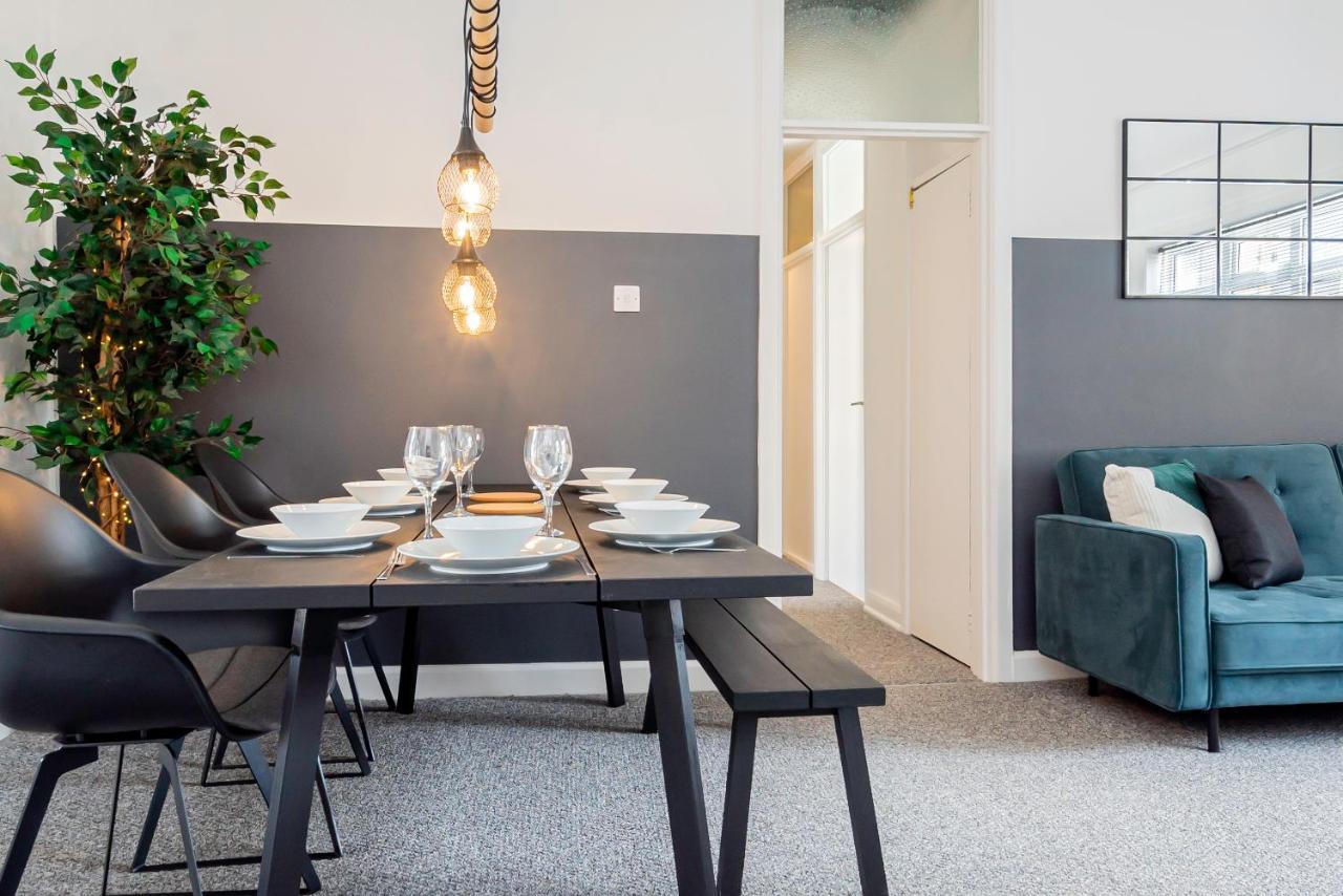 City Centre 3 Bed 8 Guest Parking Near Mayflower Southampton Exteriér fotografie